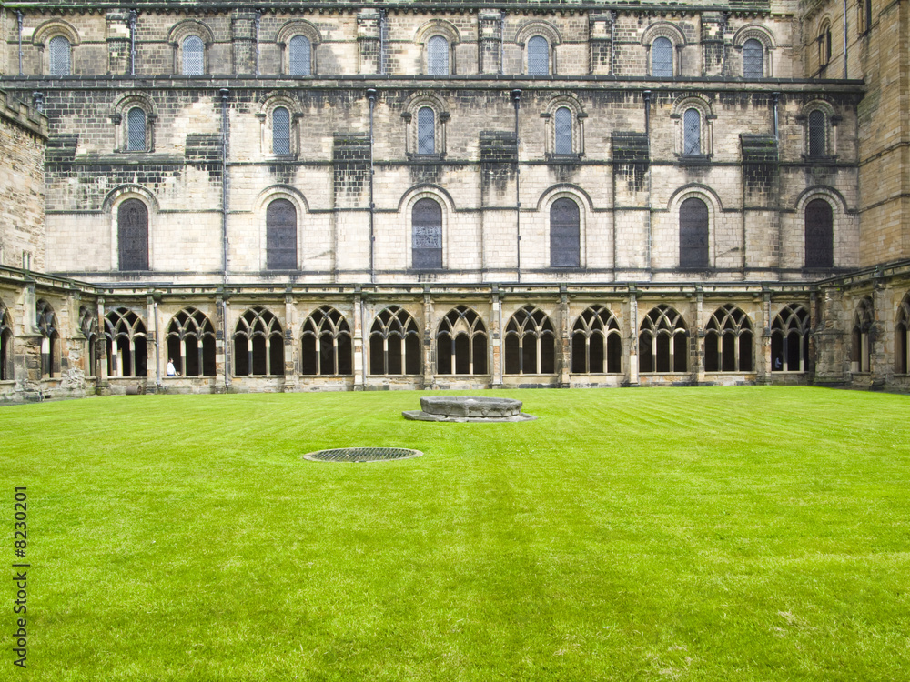 Fototapeta premium Cloister at Durham cathedral, England