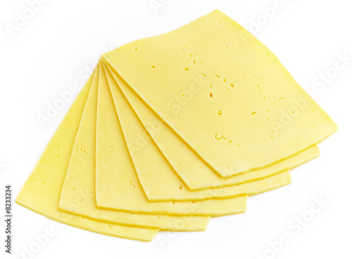 the slices of gouda