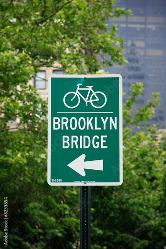 Brooklyn Bridge street sign