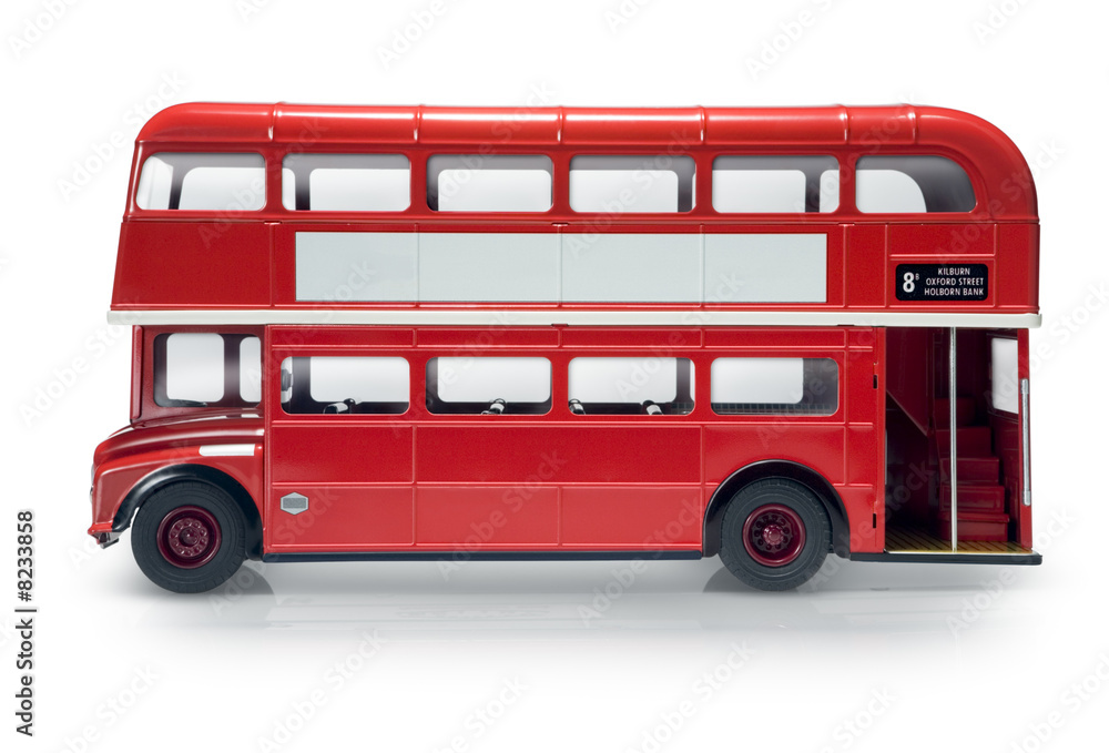 Naklejka premium Londyński autobus