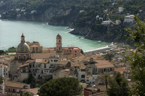 Small town at the seaside