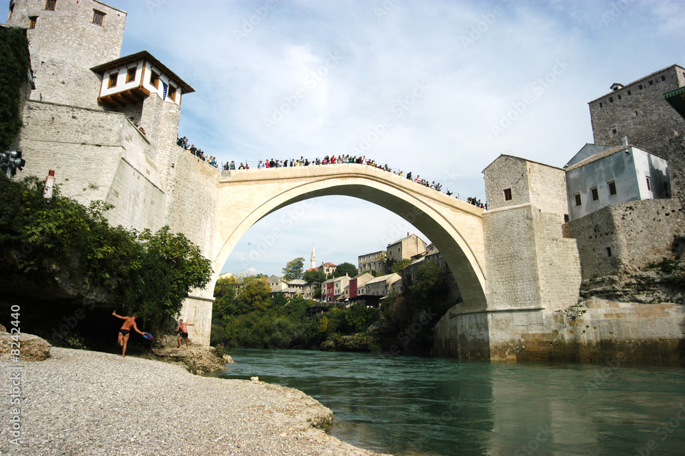 Fiume Neretva a Mostar - Bih
