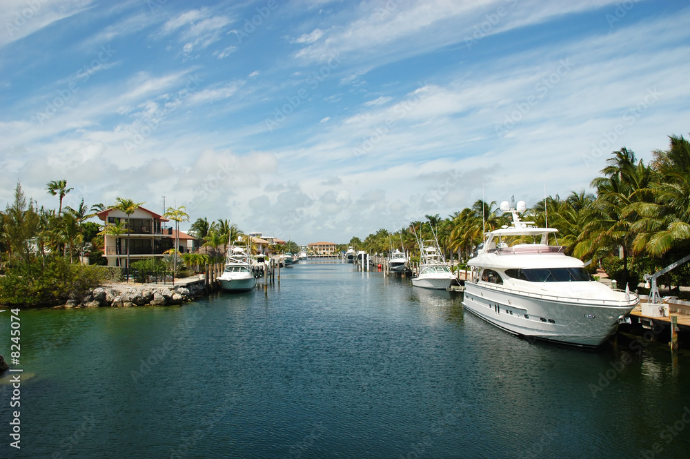 Naklejka premium Key Largo Canals