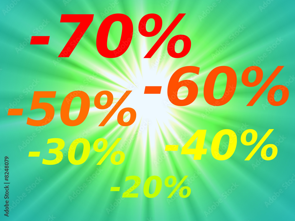 Fototapeta premium série de rabais