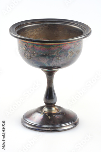 Pewter drinking glass