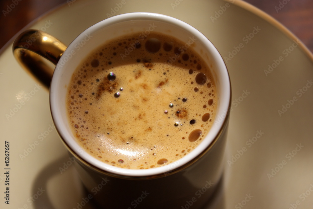 Fototapeta premium kleines cappuccino 