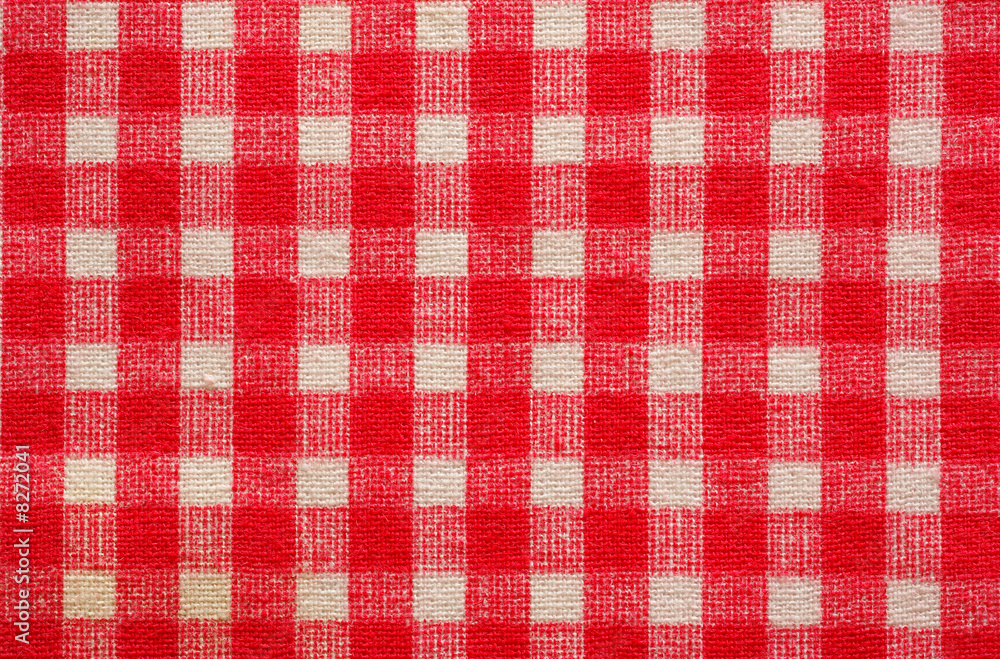 White-red fabric White-red fabric