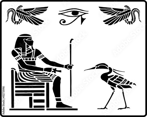 Egyptian hieroglyphics  