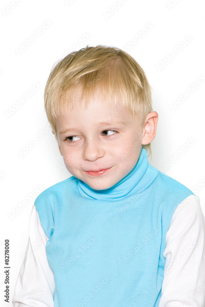 Portrait of the nice boy Portrait of the nice boy