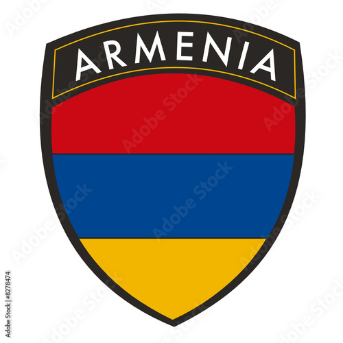 scudetto armenia con bandiera