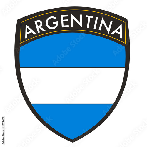 scudetto argentina con bandiera