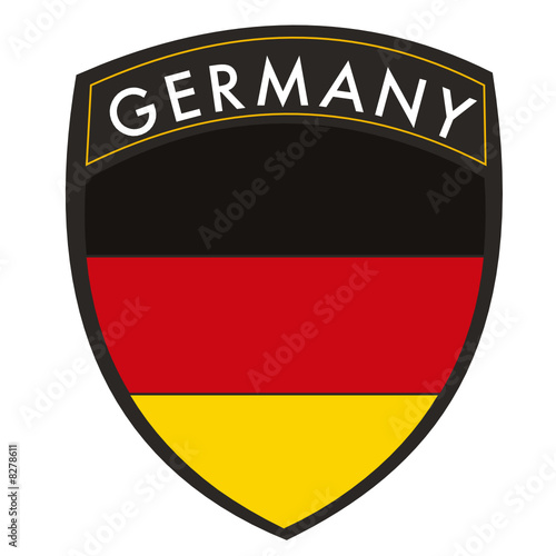 scudetto germania con bandiera