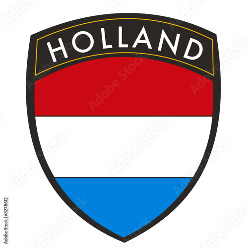 scudetto olanda con bandiera