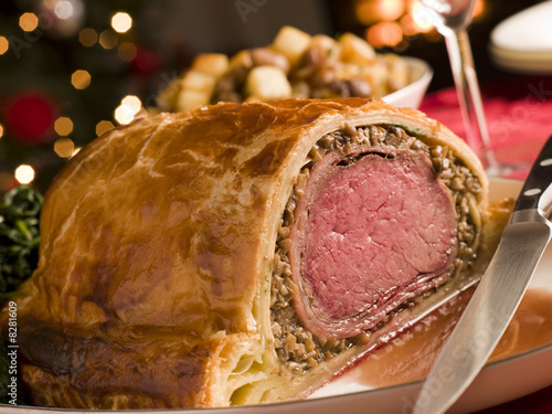 Carved Beef Wellington photo