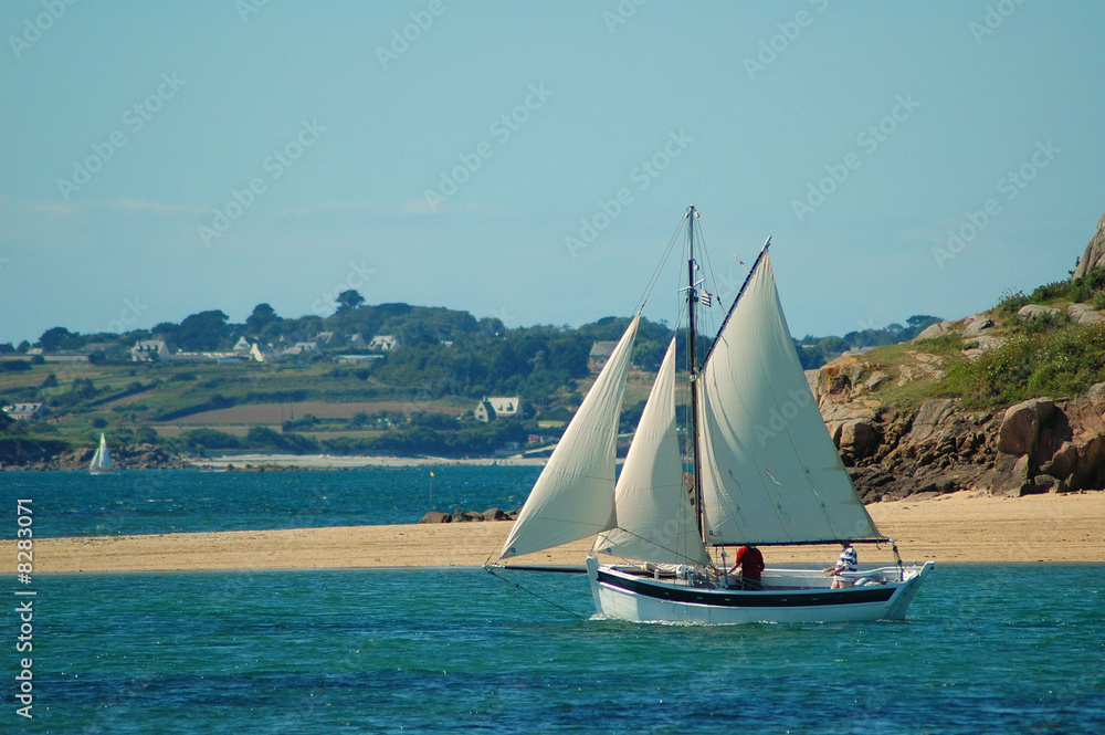 voilier en bretagne