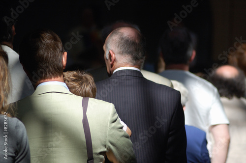 Photos file d'attente