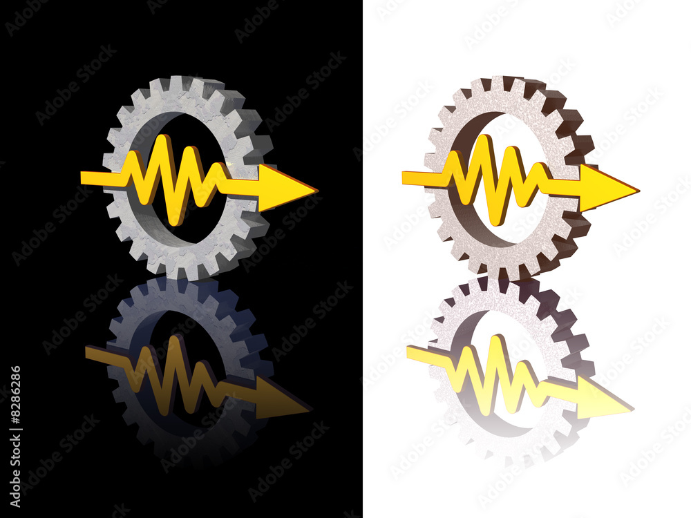 Naklejka premium curve