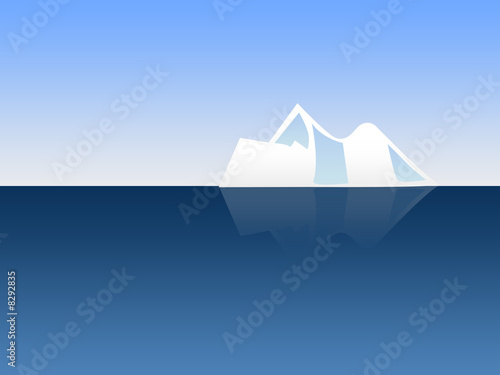 Iceberg Global Warming © redrex