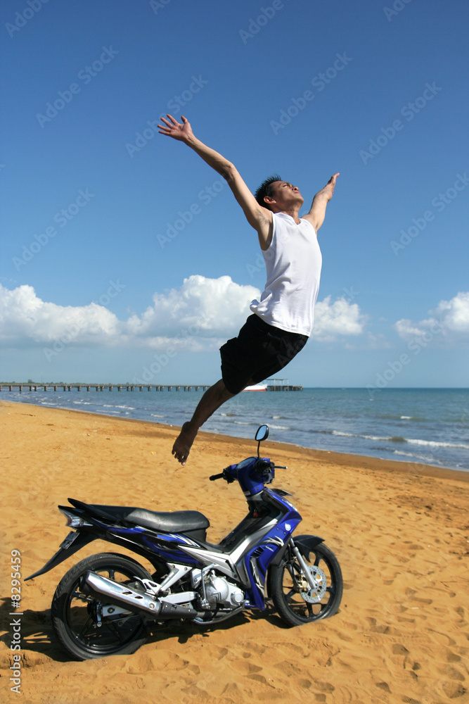 exciting beach, travelling at tropical country exciting beach, travelling at tropical country