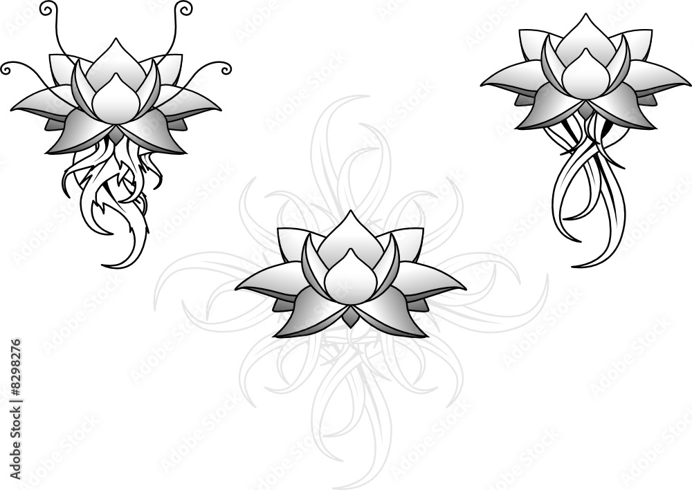tatouage lotus