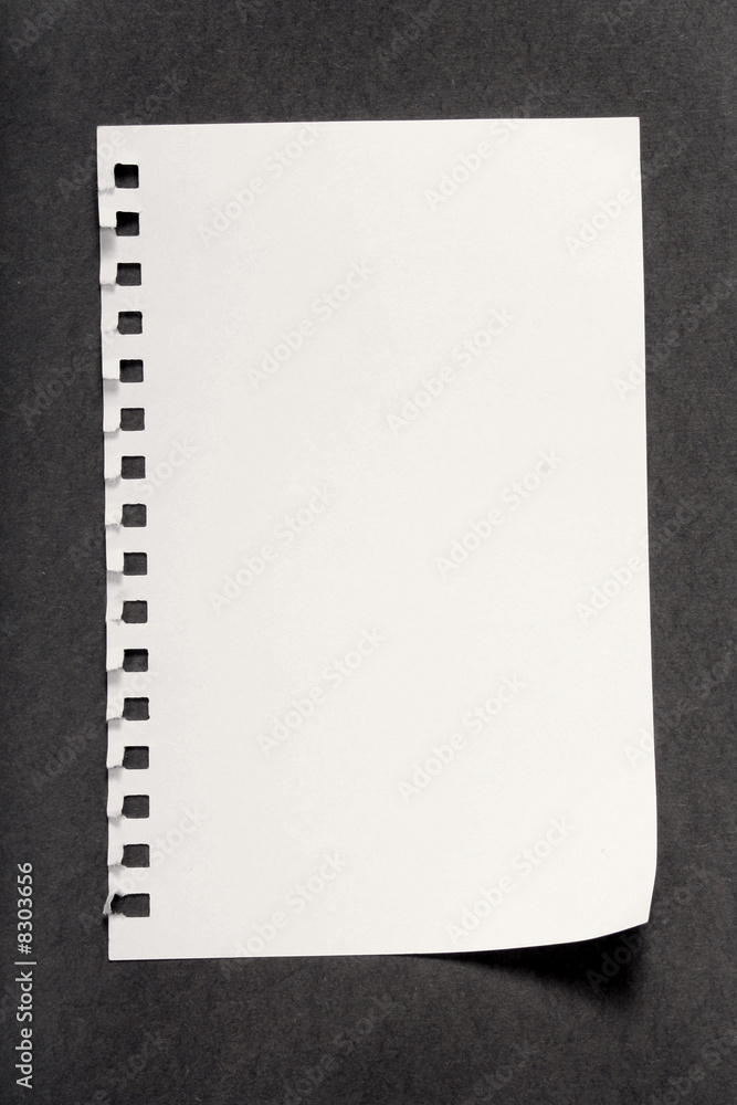 Basic notebook as a background Basic notebook as a background