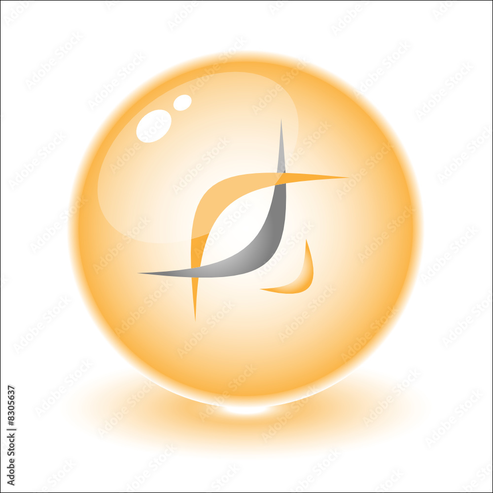 Vector abstract internet icon. Orange set. Vector abstract internet icon. Orange set.