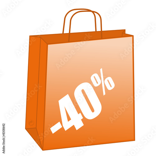 Sac pourcentage Soldes -40%