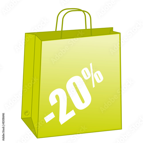 Sac pourcentage Soldes -20%