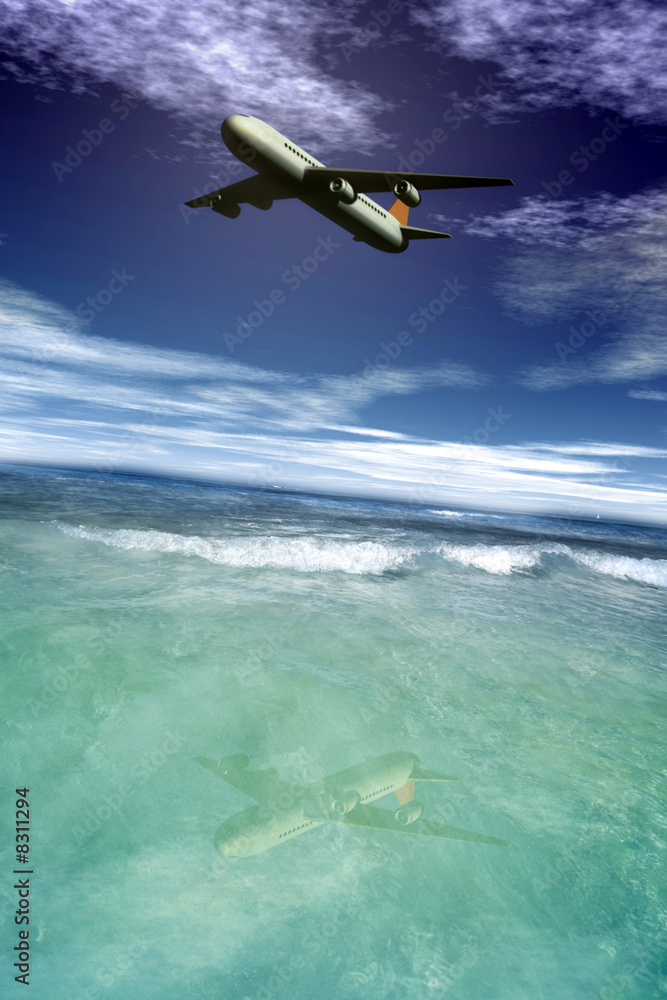 Fototapeta premium avion