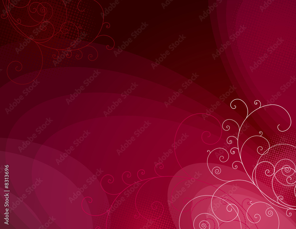 modern red background