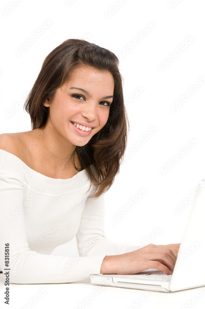 On the computer On the computer