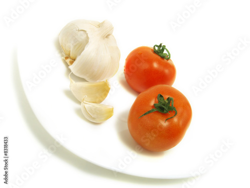 Garlic and tomato