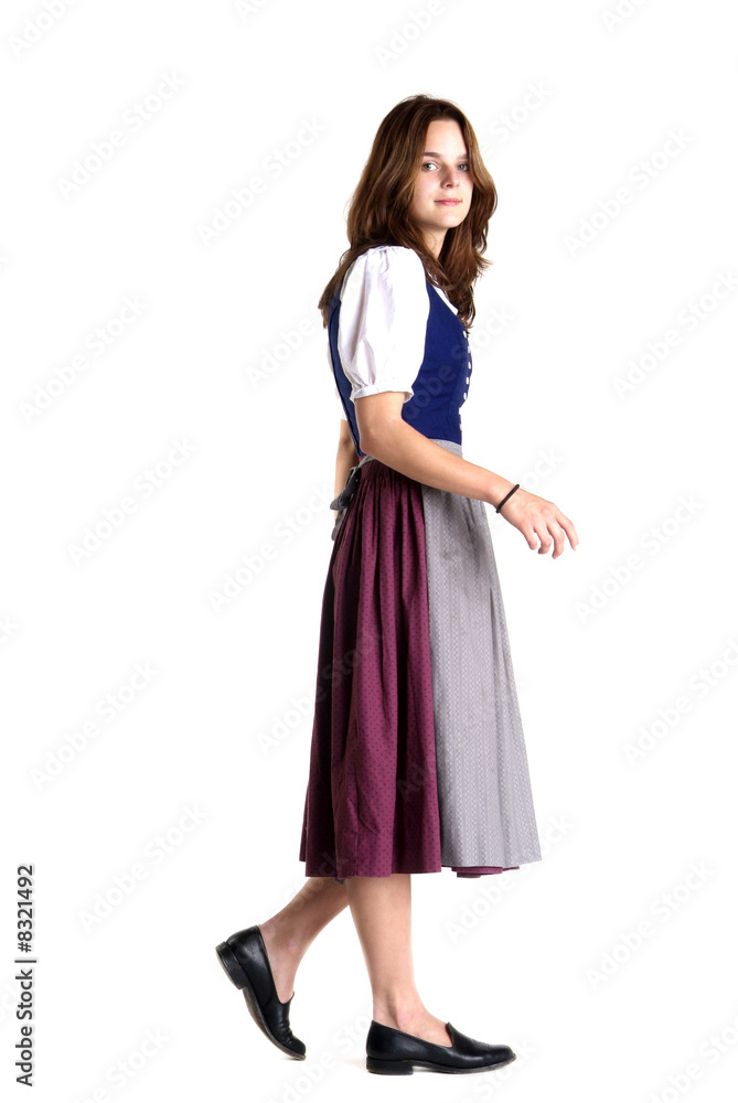 woman in dirndl