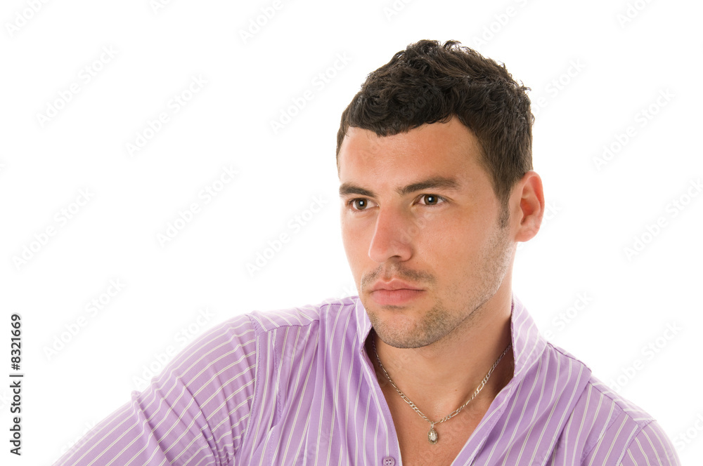 Boy with striped shirt Boy with striped shirt