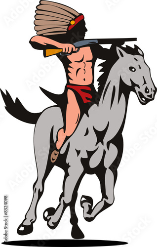 Native American Indian Chief