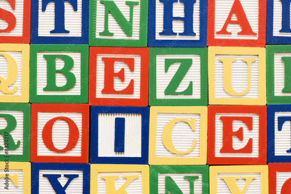 Toy building blocks. Toy building blocks.
