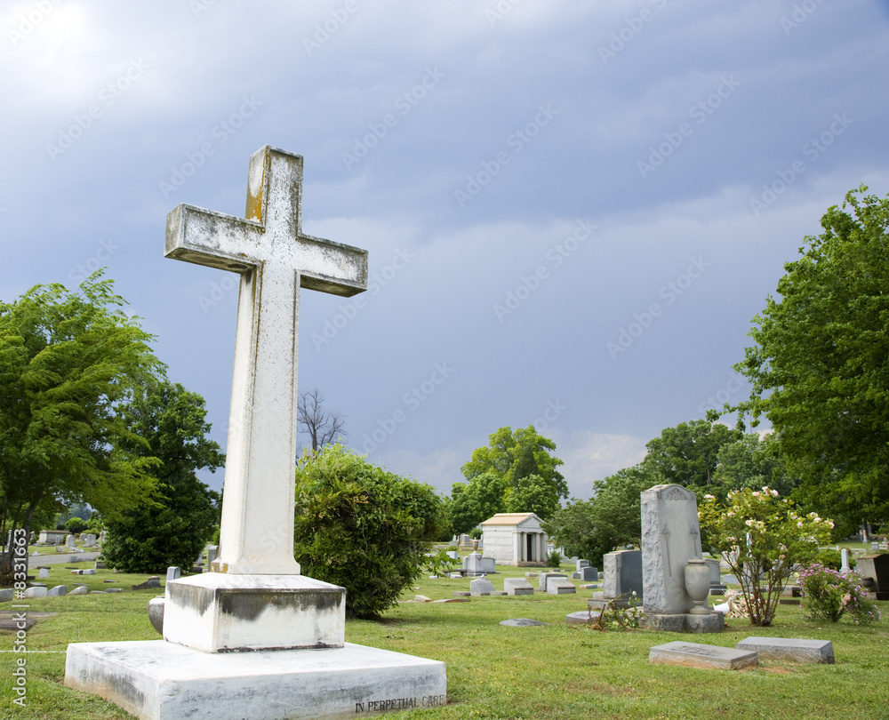 Graveyard scene Graveyard scene