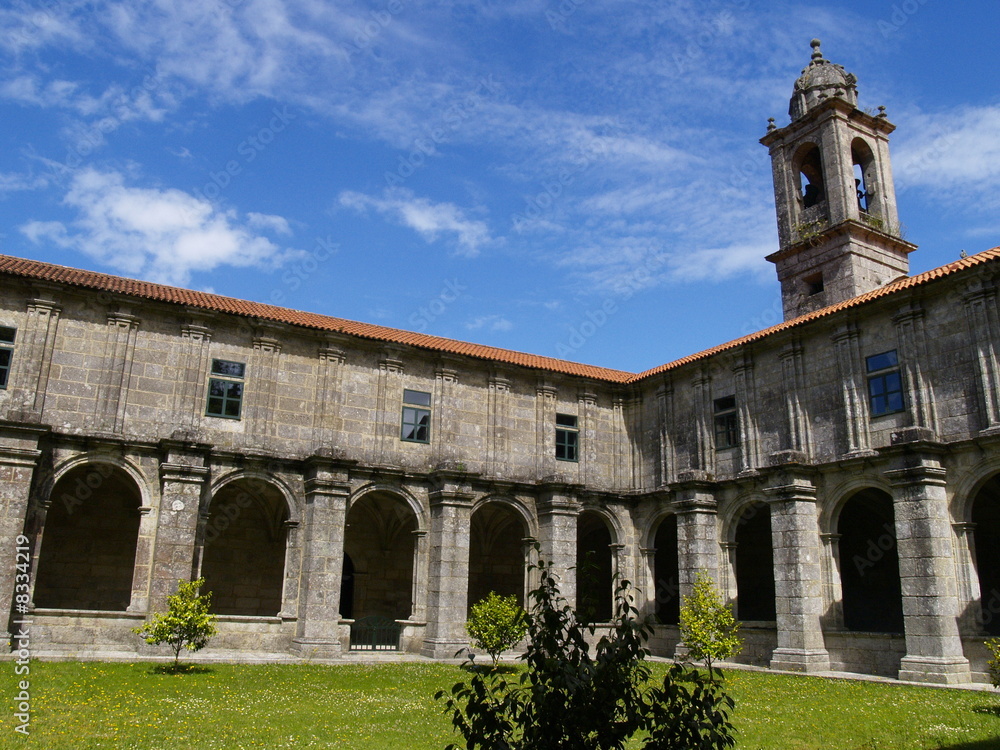 Claustro del monasterio de Armenteira