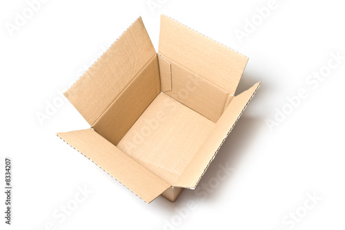 An opened box