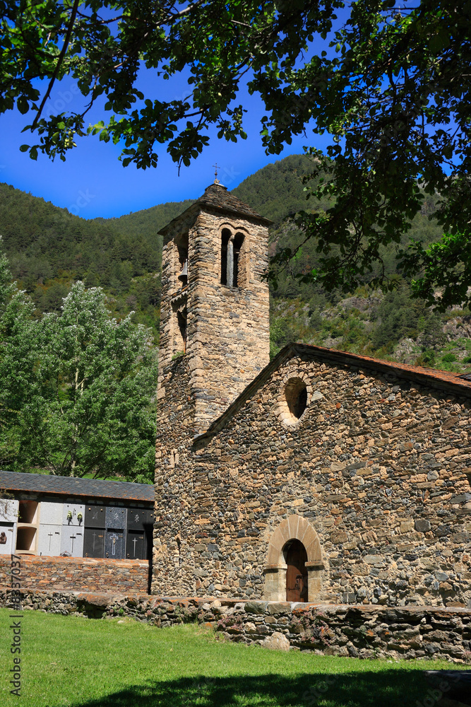 Sant Marti de la Cortinada (Ordino, Andorra)