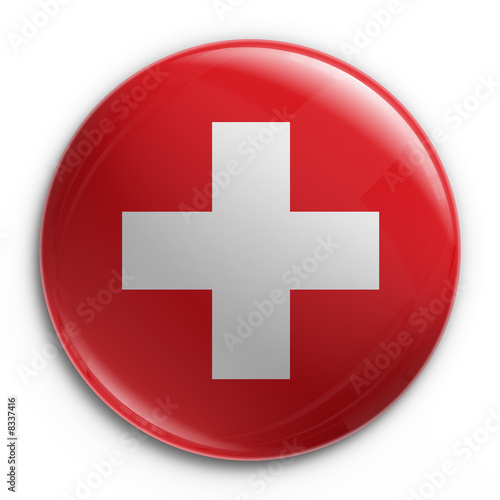 badge - Swiss flag