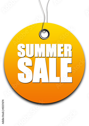 summer sale tag