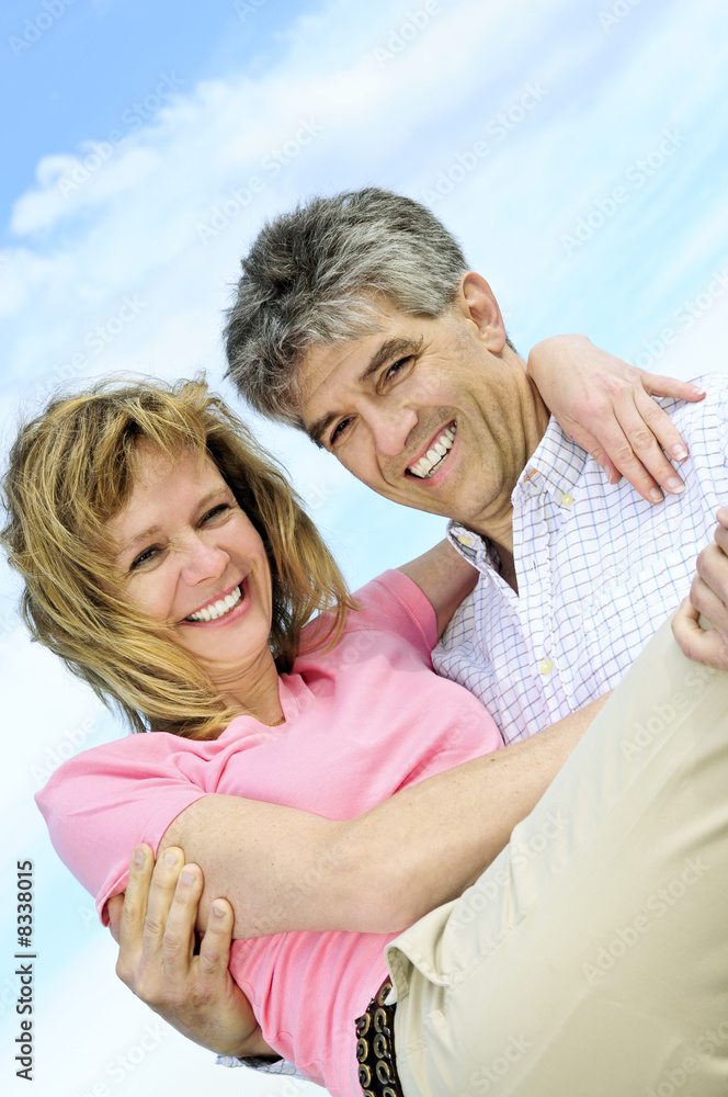 Fototapeta premium Mature romantic couple