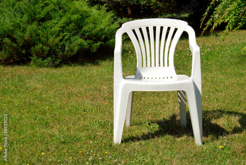 Chair on the grass