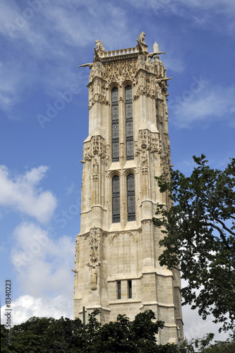 Tour saint-Jacques après restauration, Paris