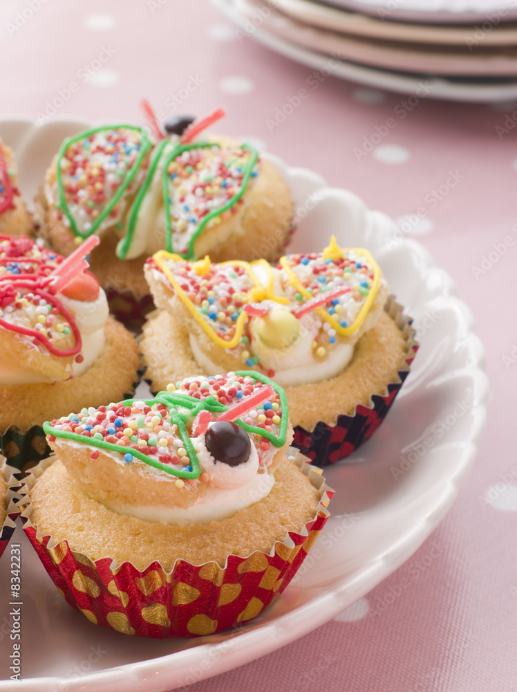 Butterfly Cup Cakes Butterfly Cup Cakes