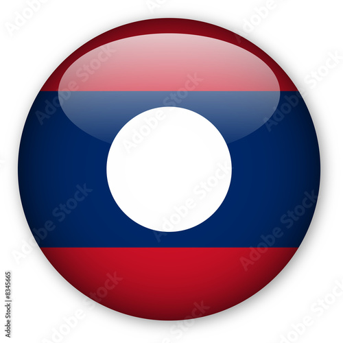 Laos flag button Free Download Laos flag button - GFXLoad