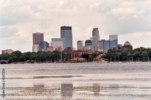Minneapolis Skyline from Lake Calhoun