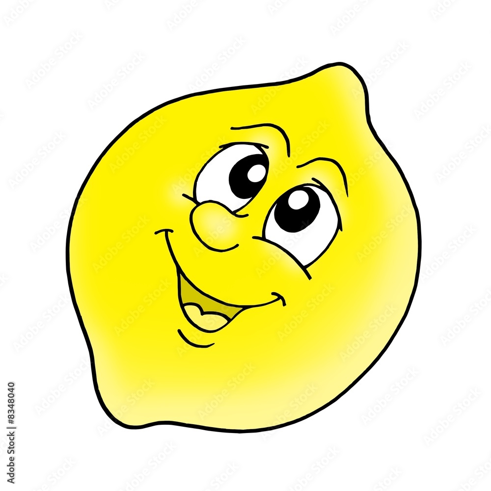 Smiling lemon