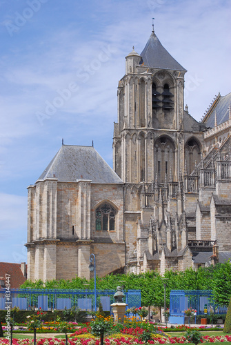 Vue sur la Cathédrale de Bourges (St Etienne)